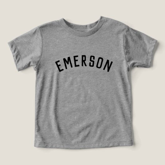Enfants Nom personnalisé Tee (Design Recto)