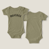 Enfants Nom personnalisé Tee (Design Recto & Verso)