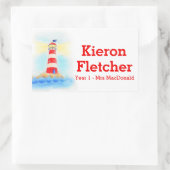 Enfants nommés ID phare autocollants (Sac)