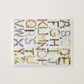 Enfants Papillon Alphabet Puzzle Apprendre Papillo (Horizontal)