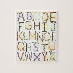 Enfants Papillon Alphabet Puzzle Apprendre Papillo