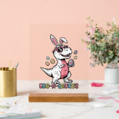 Enfants Pâques Dino Lapin Œuf A Saurus Trex Lapin (Mariage)