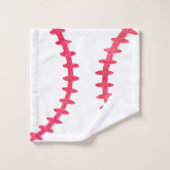 Enfants Personnalisé Baseball Sports Blue Athletic (Gant de toilette)