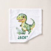 Enfants Personnalisé Cute Dinosaur (Gant de toilette)
