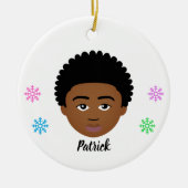 Enfants Personnalisés Naturel Cheveux Ornement en (Devant)