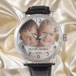 Enfants personnalisés nom année papa<br><div class="desc">Ajoutez Votre photo préférée. Chiffres noirs. Une photo recouverte de blanc. Personnalisez et ajoutez leurs noms et année,  lettres noires. Parfait pour ton père,  papa.</div>