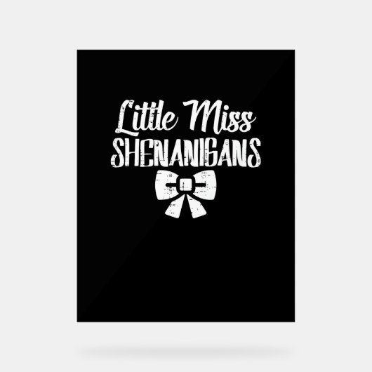 Enfants Petite Mme Shenanigans Mignonne Jour de la (Recto)
