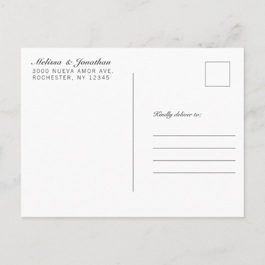 Enfants Photo Enregistrer la date Cartes postales  (Dos)