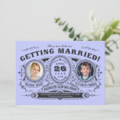 Enfants Photo Lesbian Wedding Invitations | Pourpr (Debout devant)