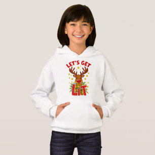 Enfants Renne Drôle de Noël Allumons !