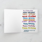 Enfants sobres et carte d'anniversaire chien délir (Intérieur)