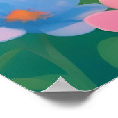 Enfants souriants dans Poster du Jardin aux Fleurs (Coin)