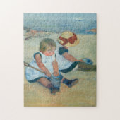 Enfants sur la plage | Mary Cassatt Jigsaw Puzzle (Vertical)