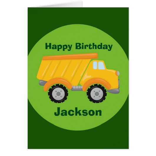 Enfants sur mesure Joyeux anniversaire de construc (Devant)