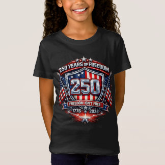 Enfants T-Shirt 250 Ans de Liberté – Garder l'Amér
