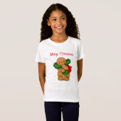 Enfants T-shirt Gingerbread Personne (Devant entier)