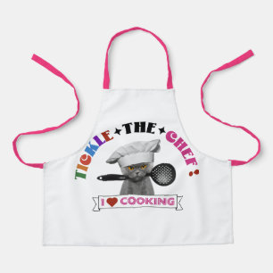 Enfants "Tickle the Chef" Drôle tablier de chat, P