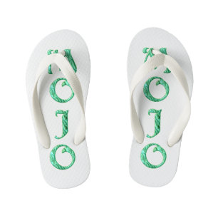 Enfants Tongs blancs mojo