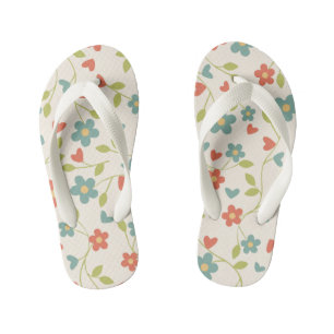 Enfants Tongs d'enfants avec Fleurs