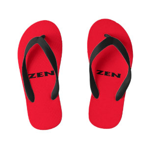 Enfants Tongs noirs rouges pour tout-petits