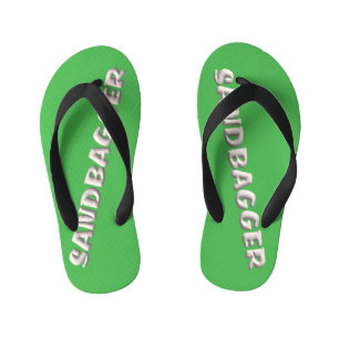 Enfants Tongs verts pour bébé sandbagger