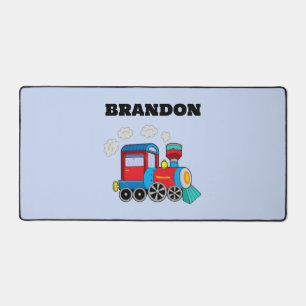 Enfants Train Boys Blue Custom Name