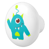 Enfants un oeil alien aqua dessin / poignée de por (Droite)