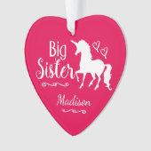 Enfants Unicorn Grosse soeur Filles frères Noël (devant)