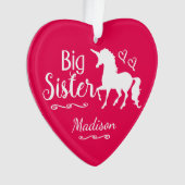 Enfants Unicorn Grosse soeur Filles frères Noël (devant)