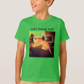 Enfants Unisex Hang Out T-Shirt (Devant)