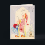 Enfants vintages mignons chantant la carte de Noël<br><div class="desc">Joyeux Noël ! Rendez vos vacances spéciales avec de vieilles cartes de Noël de mode. Joyeuses Fêtes vintage. Cartes de Noël vintages d'une ère allée par, affectueusement reconstitué. Des cartes de Noël victoriennes adorables ont été toujours données à la famille et aux amis. Même où il n'y avait pas beaucoup...</div>