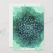 Enfants Yoga Anniversaire Fête Invitation (Dos)