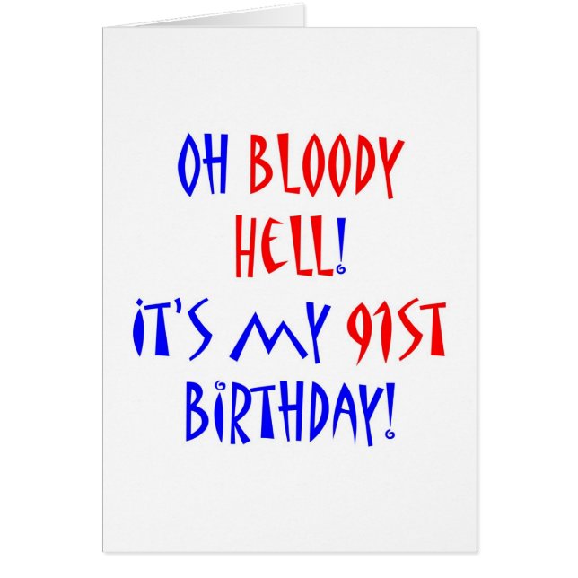 Enfer 91 sanglant (Devant)