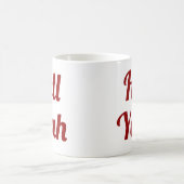 Enfer Ouais| Slogan Mug | typo manuscrite (Centre)