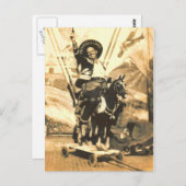 ENFER SUR LA CARTE POSTALE ROULEAUX (Devant / Derrière)