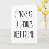 Enfile ton Ghoul avec cette drôle de carte d'Hallo (Fleur jaune)