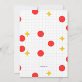 Enfin c'est l'heure de faire la fête Invitation (Dos)