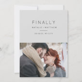 Enfin, enregistrez le faire-part photo date (Devant)