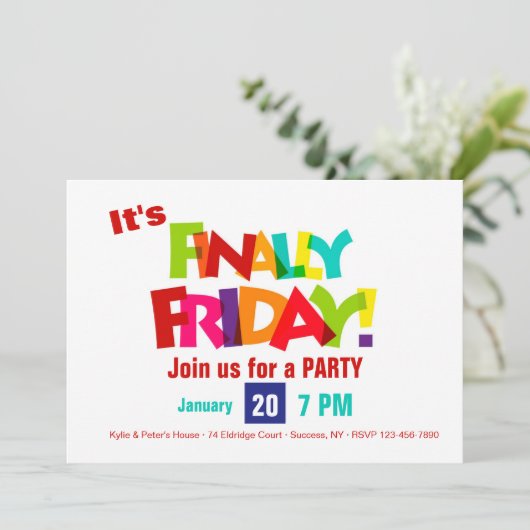 Enfin Invitations Vendredi (Debout devant)