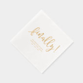 Enfin Simple Modern Script Engagement Party (Droite)