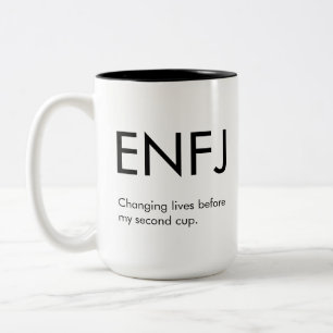 ENFJ Changer des vies Mug Cadeau