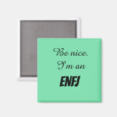 ENFJ Magnet Magneet (Voorkant / Achterkant)