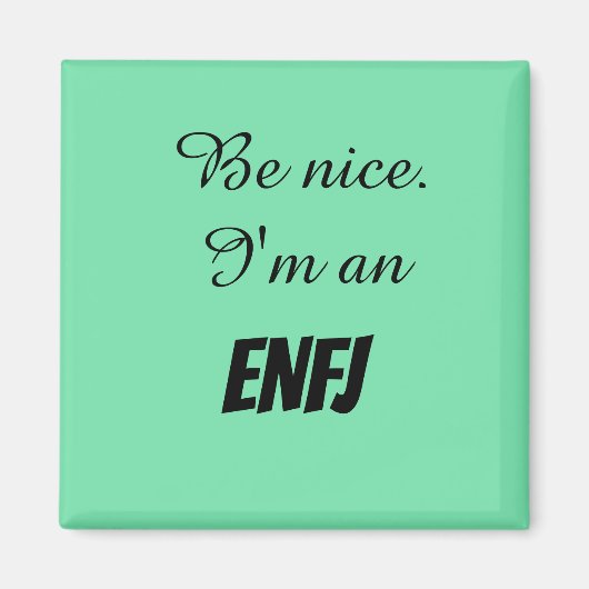 ENFJ Magnet Magneet (Voorkant)