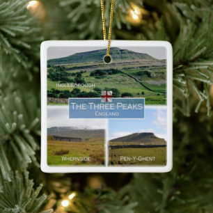 ENG003 DALES NATIONAL PARK, Yorkshire Keramisch Ornament