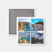 ENG028 CORNWALL, Engeland, Europa, Fridge Magneet (Voorkant / Achterkant)