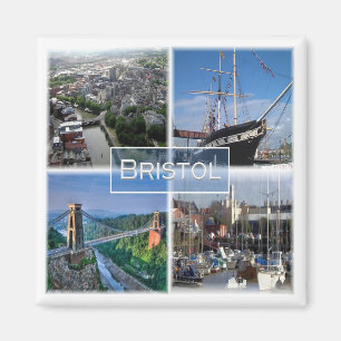 ENG029 BRISTOL, Engeland, Europa, Fridge Magneet