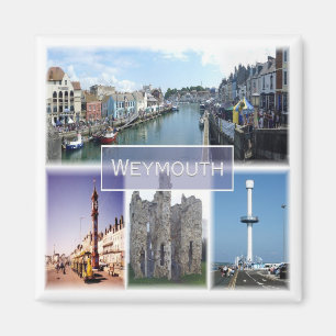 ENG036 WEYMOUTH, Engeland, Europa, Fridge Magneet