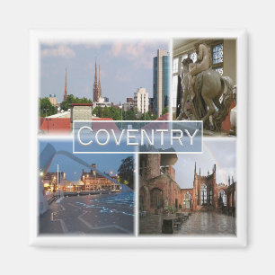 ENG042 COVENTRY, Engeland, Europa, Fridge Magneet