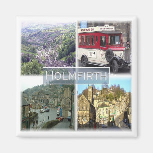 ENG046 HOLμRTH, Yorkshire, Engeland, Fridge Magneet