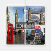 ENG048 LONDON, Engeland, Europa, Keramisch Ornament (Achterkant)